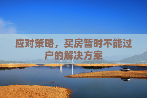 应对策略，买房暂时不能过户的解决方案