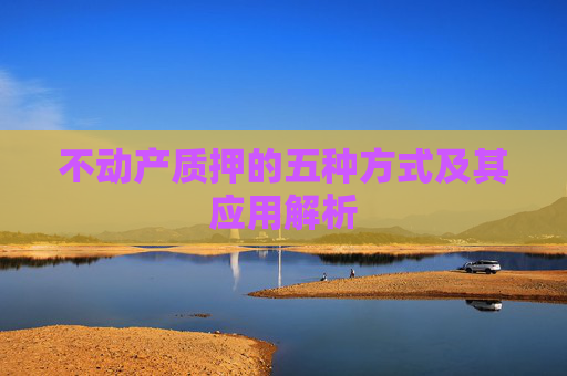 不动产质押的五种方式及其应用解析
