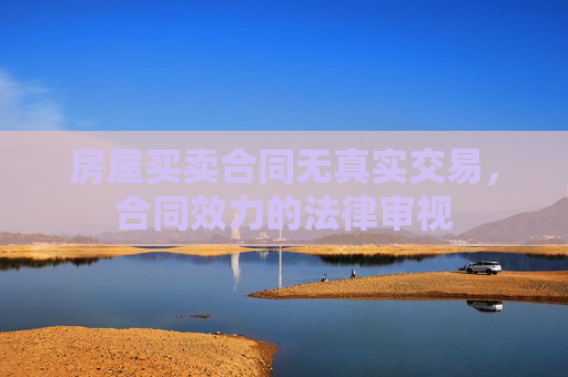 房屋买卖合同无真实交易，合同效力的法律审视